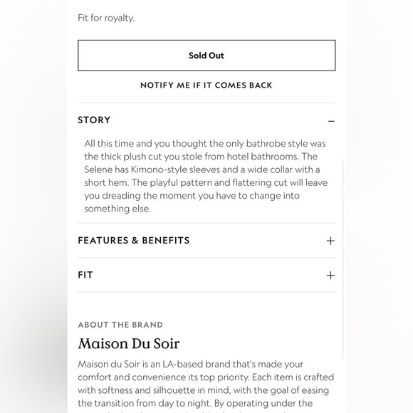 Maison Du Soir robe/kimono - Picture 4 of 10